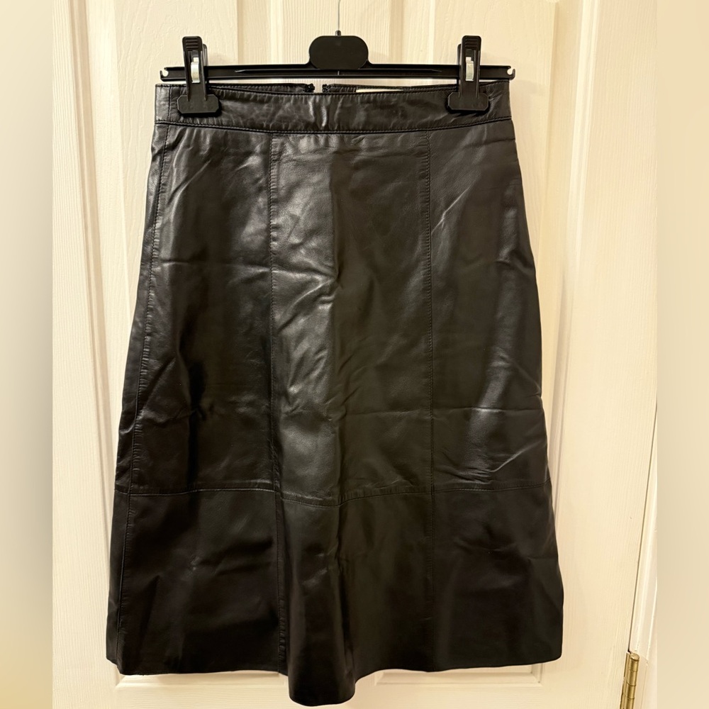 Sezane jupe cuir - Picture 3 of 12